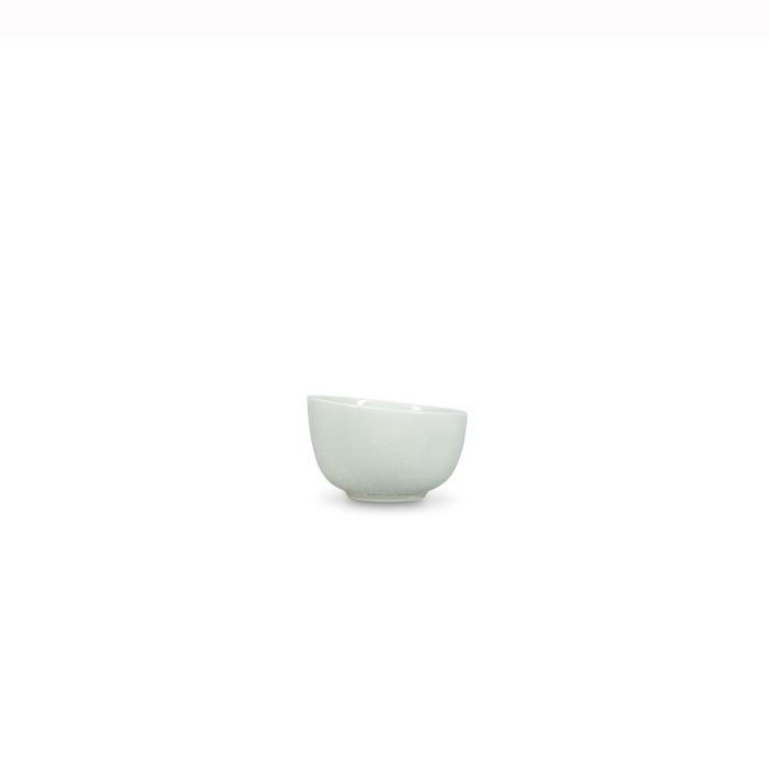 F2D Ceres kom 10xH5/6 cm frost white – zijaanzicht porseleinen kom voor voorgerechten