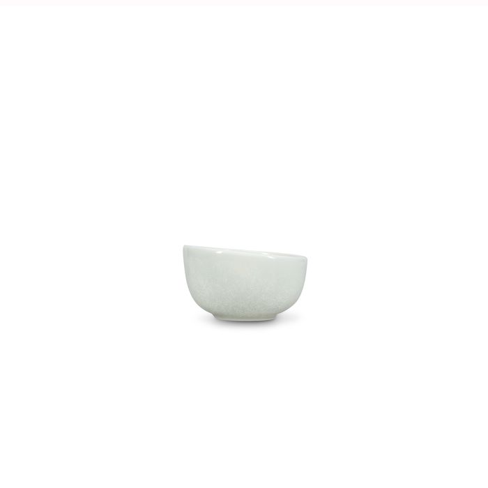 F2D Ceres kom 12xH6/7 cm frost white – zijaanzicht porseleinen kom voor soep en salade