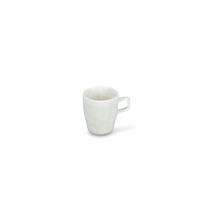 F2D Ceres beker 28 cl frost white – zijaanzicht porseleinen beker voor koffie en thee