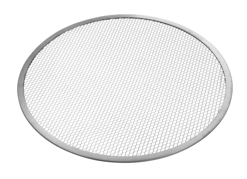 Hendi pizzaplaat aluminium 430 mm – grote ronde pizzaschaal voor restaurant en afhaal