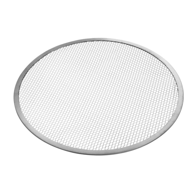Hendi pizzaplaat aluminium 500 mm – extra grote serveerplaat voor deelpizza's