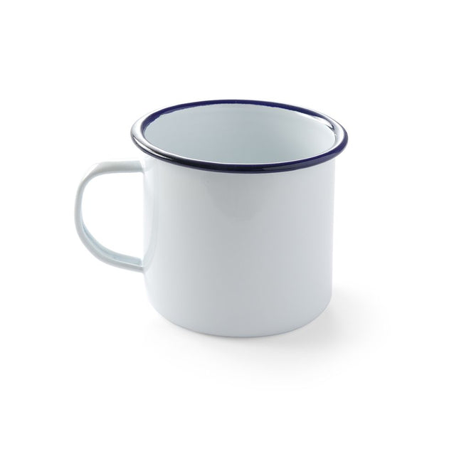 Hendi mok geëmailleerd 100x90 mm 520 ml – grote emaille beker voor koffie en soep