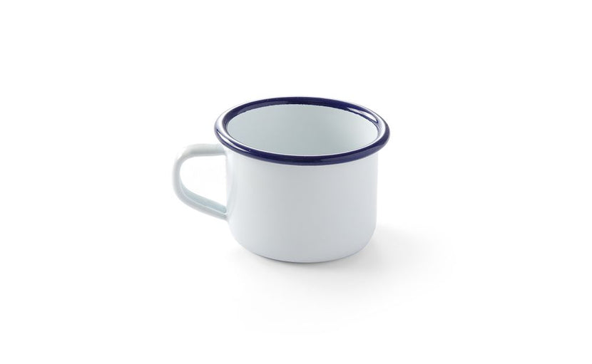 Hendi kop geëmailleerd 70x50 mm 120 ml – emaille espressokopje voor koffiebar