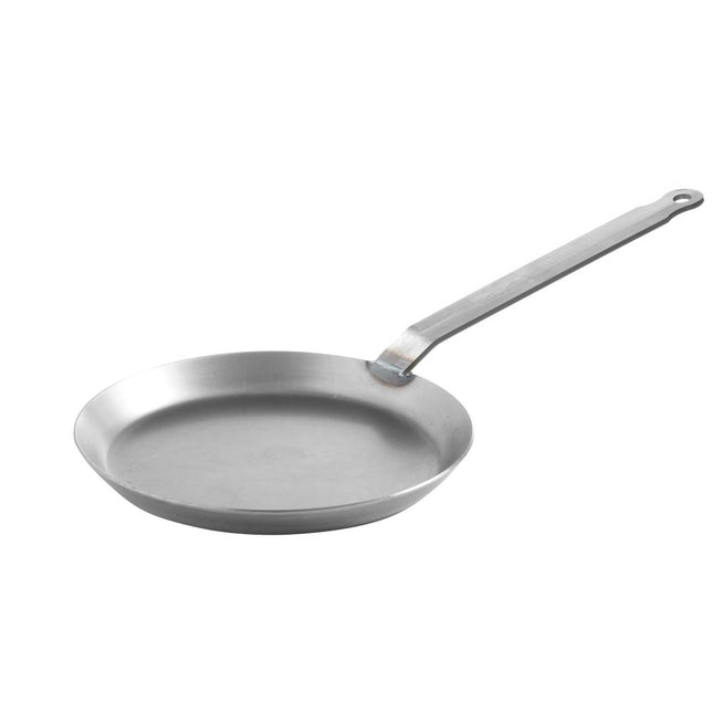 Hendi crepespan plaatstaal 230x25 mm Klassiek – stalen pannenkoekenpan voor horeca