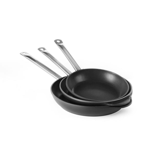Hendi koekenpan gietaluminium 240x55 mm inductie – antiaanbakpan voor inductiefornuis