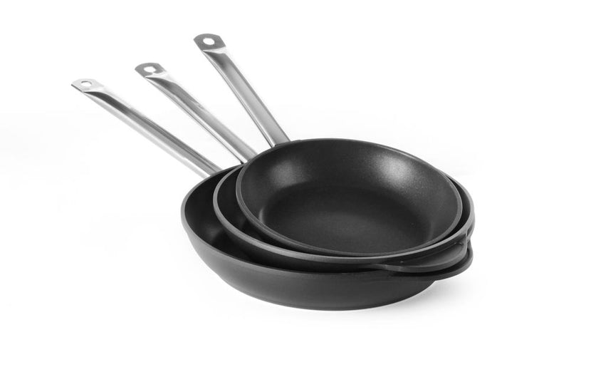 Hendi koekenpan gietaluminium 280x55 mm inductie – stevige pan voor inductiekoken