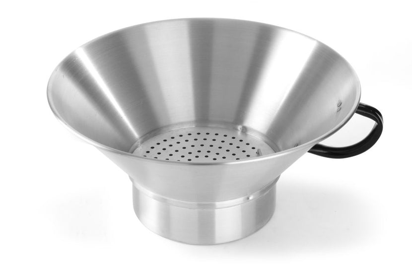 Hendi frituurvergiet aluminium 400x170 mm – uitlekbak voor frituur en snackbar