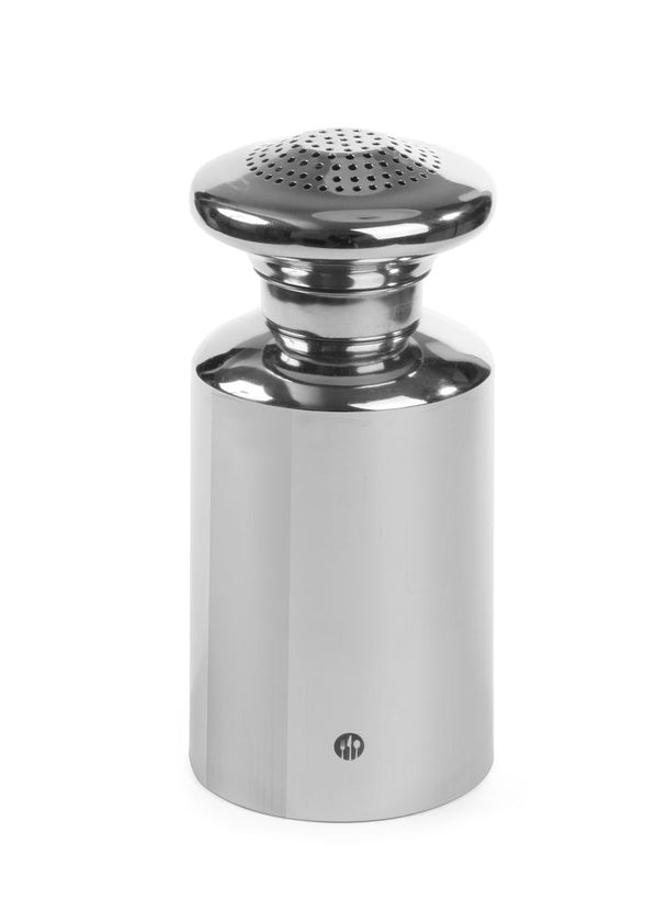 Hendi zoutstrooier RVS 80x175 mm – roestvrijstalen strooier voor friet en gerechten