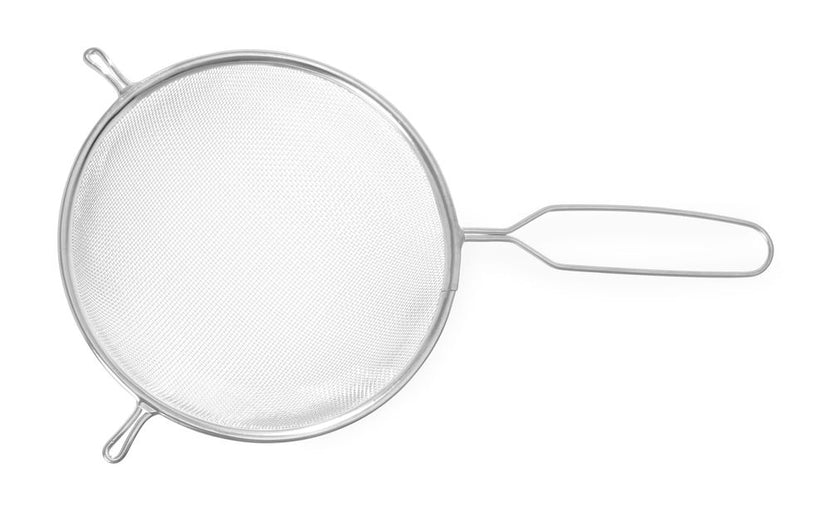 Hendi passeerzeef vertind 180x340 mm met draadgreep – zeef voor restaurant en catering