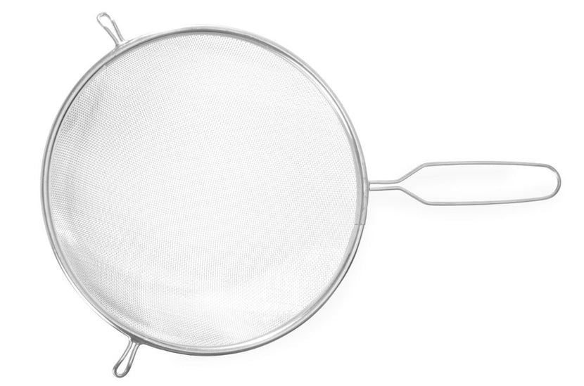 Hendi passeerzeef vertind 230x400 mm met draadgreep – grote zeef voor de professionele keuken