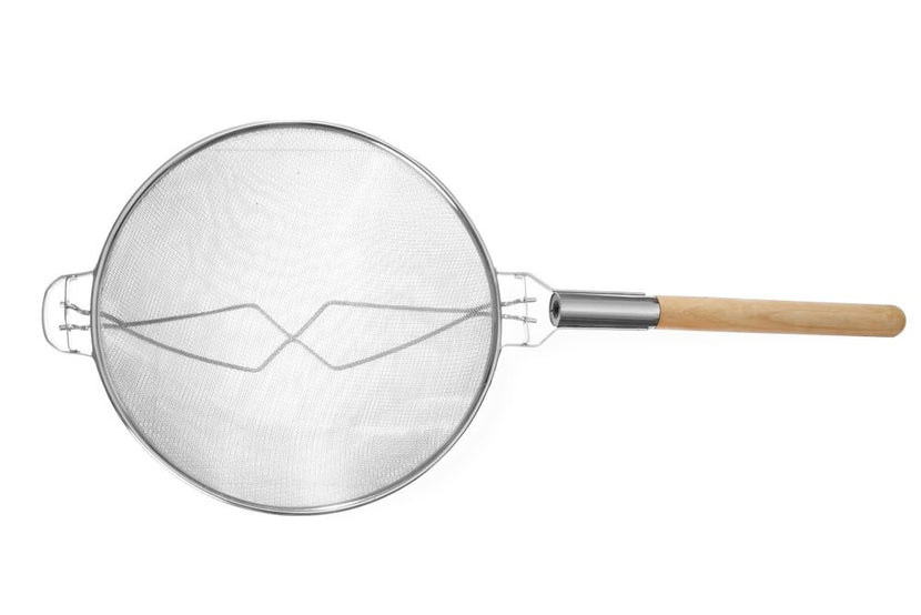 Hendi oplegzeef dubbelgaas vertind 360x860 mm – XL zeef voor productiekeuken en catering