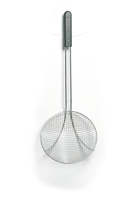 Hendi frituurschep RVS 240x600 mm met ABS greep – lange steel voor veilig frituren