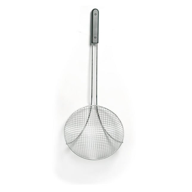 Hendi frituurschep RVS 260x600 mm met ABS greep – zeer grote schep voor grootkeuken