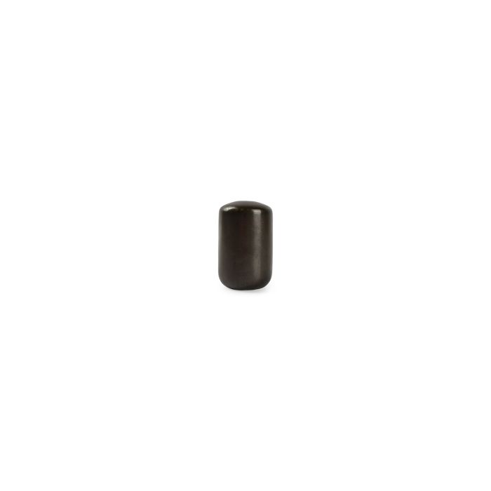F2D Ceres peperstrooier 4xH7 cm zwart – detail porseleinen strooier voor restauranttafel