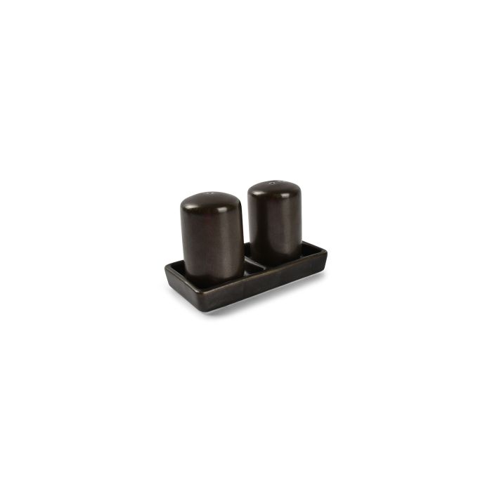 F2D Ceres peperstrooier zwart – sfeerbeeld tafelaccessoire voor restaurant en bistro