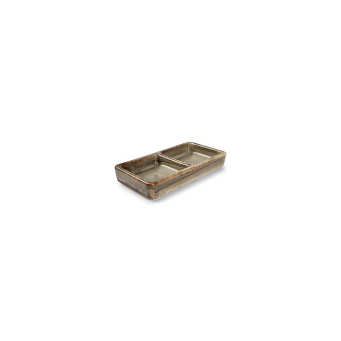 F2D | Serveerschaal 12x6cm grey Ceres 6/Box – Fine Dining & Living