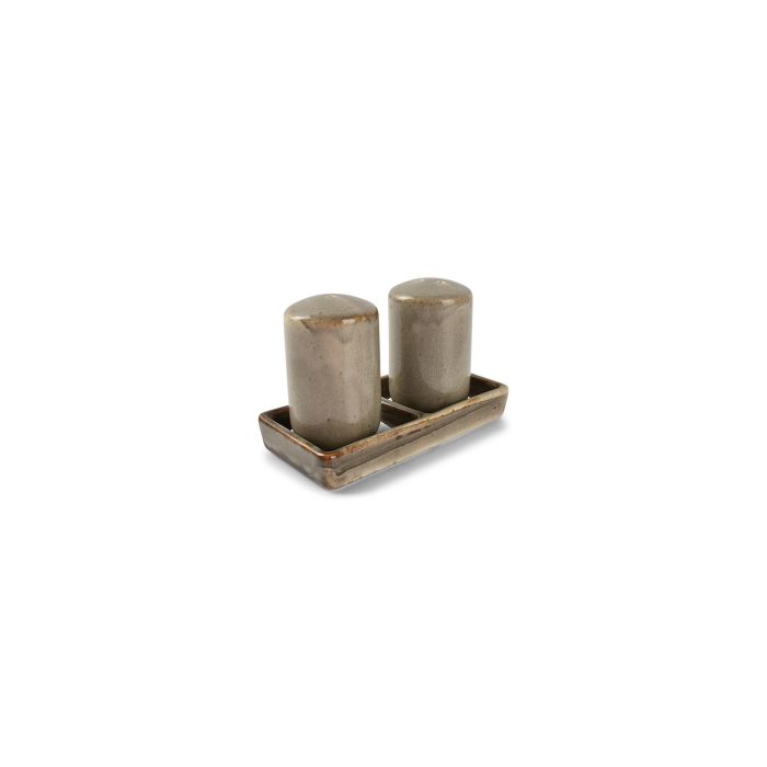 F2D Ceres peperstrooier grijs – sfeerbeeld tafelaccessoire voor restaurant en horeca