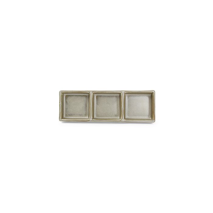 F2D | Serveerschaal 24x8cm green Usko 4/Box – Fine Dining & Living