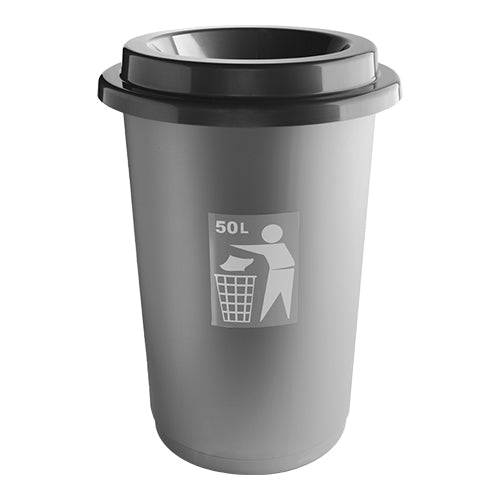 Afvalbak Kunststof Ø 42 cm 50 liter – EMGA