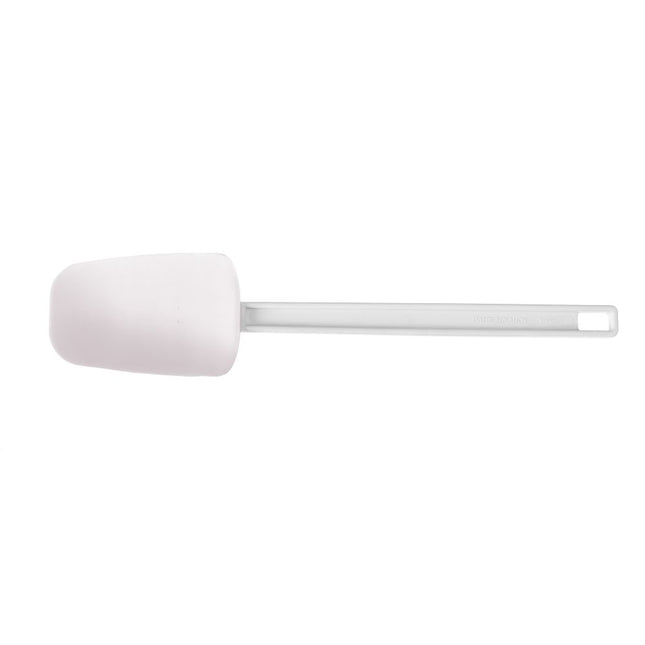 Hendi pannenlikker lepelvorm 75x112x356 mm rubber met ABS greep – keukenspatel voor de horeca