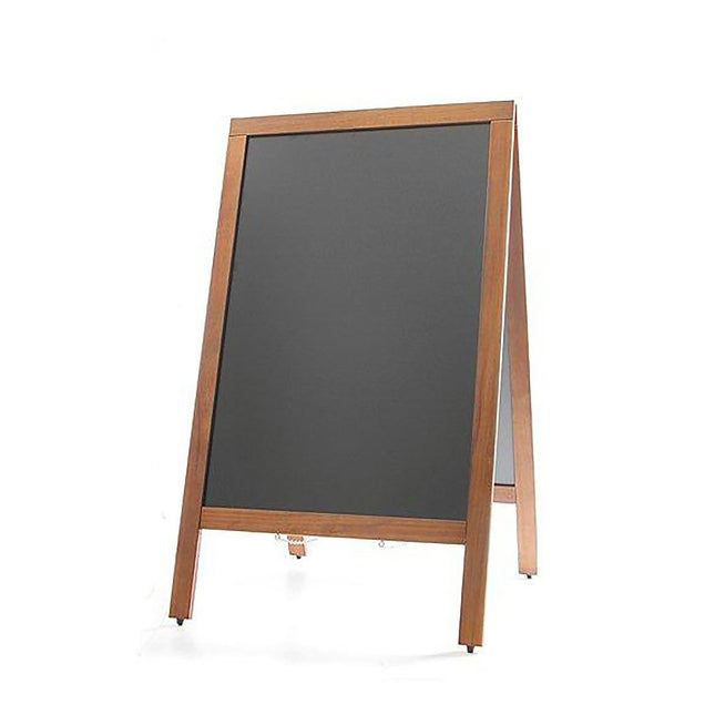 Hendi krijtstoepbord 700x1200 mm – groot A-bord voor menu en aanbiedingen op straat