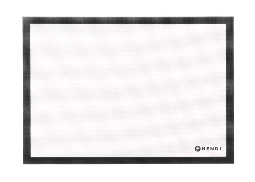 Hendi siliconen bakmat 300x400 mm – compacte antikleef bakmat voor patisserie en restaurantkeuken