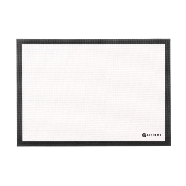 Hendi siliconen bakmat 300x400 mm – compacte antikleef bakmat voor patisserie en restaurantkeuken