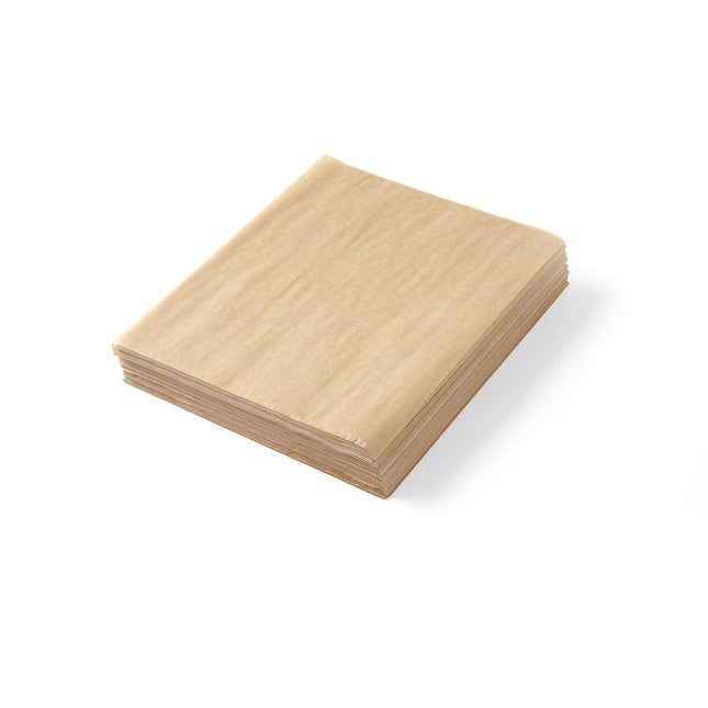 Hendi vetbestendig papier blanco 250x200 mm – 500 vellen inpakpapier voor snacks in de horeca