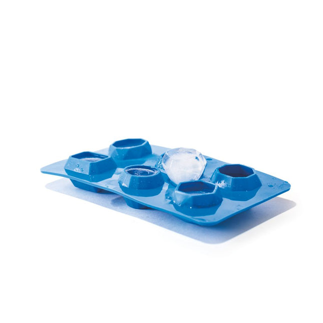 Hendi ijsblokjesvorm silicone – 6 edelsteenvormige ijsblokjes voor cocktails in bar en restaurant