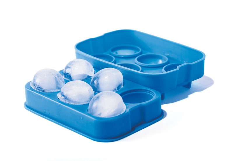 Hendi ijsblokjesvorm silicone – 6 ronde ijsballen voor whisky en cocktails in de bar