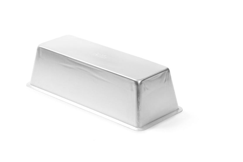 Hendi cakevorm 260x100x75 mm – aluminium rechthoekige vorm voor cake en gebak in patisserie