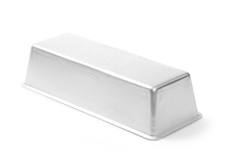 Hendi cakevorm 300x110x75 mm – grote aluminium bakvorm voor cake en brood in horeca en bakkerij