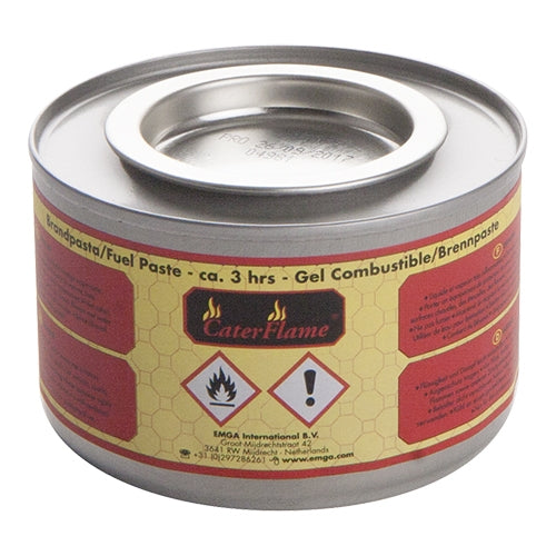 EMGA brandpasta ethanol 24 blikjes – brandstof voor chafing dish en buffet