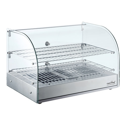 Warmhoudvitrine RVS 55 cm – EMGA