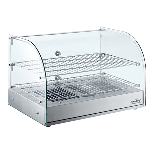 Warmhoudvitrine RVS 55 cm – EMGA