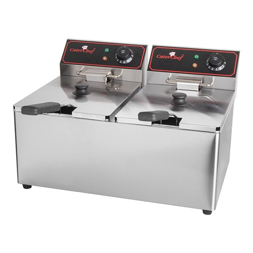Friteuse 08L + 08L (2*230V) – EMGA