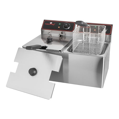 EMGA dubbele friteuse 2x8 liter 230V – elektrische friteuse voor professionele keukens