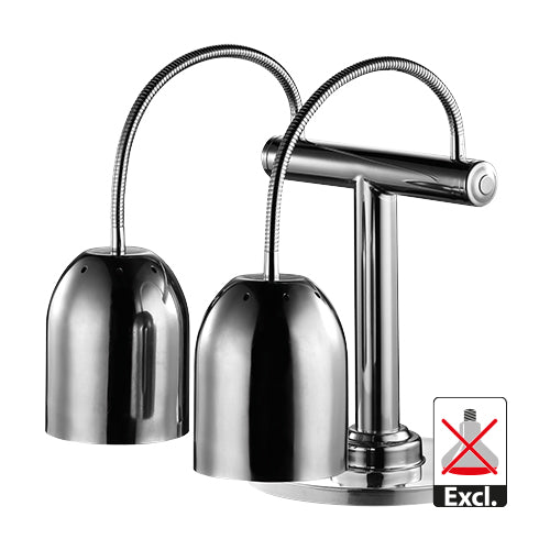 Warmhoudlamp Duo (RVS) – EMGA