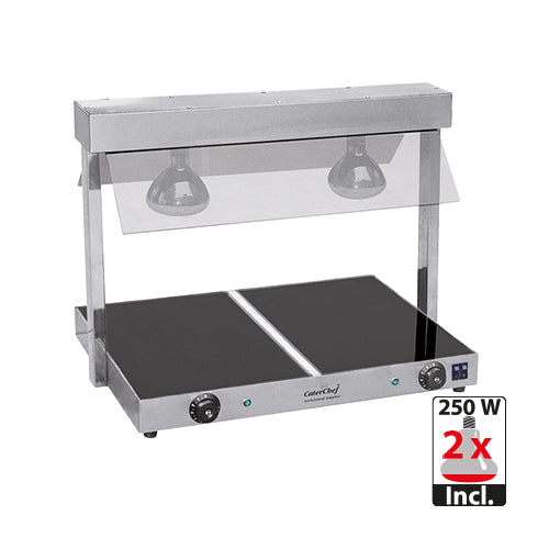 Warmhoudplaat M/Brug 2*1/1 GN – EMGA