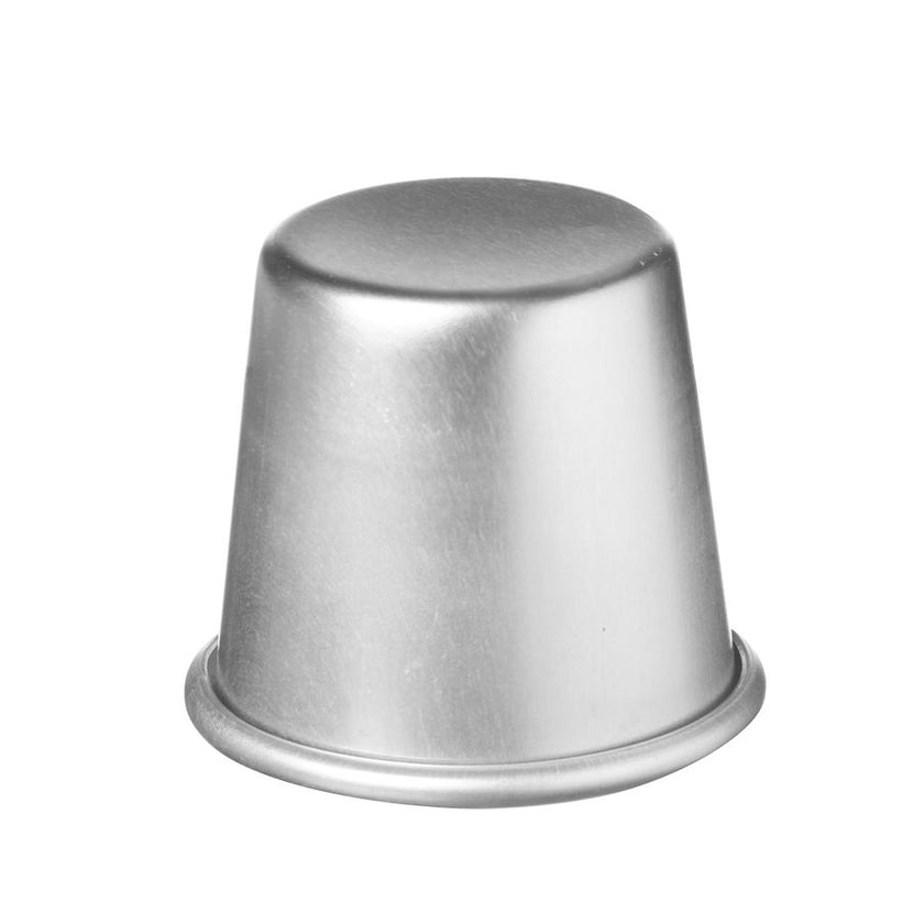Hendi babavorm met rand 70x68 mm – aluminium bakvorm voor baba en tulband in de patisserie