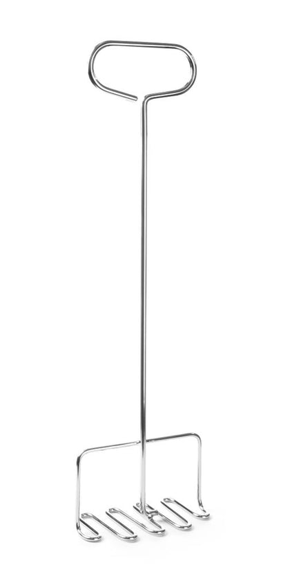 Hendi pureestamper RVS 180x600 mm – solide stamper voor grote pannen puree in grootkeuken