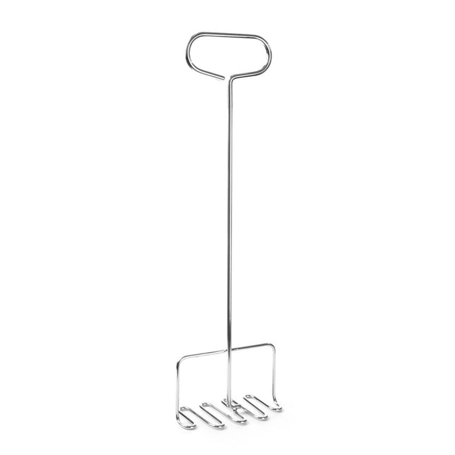 Hendi pureestamper RVS 180x600 mm – solide stamper voor grote pannen puree in grootkeuken