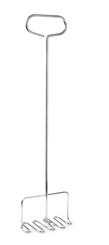 Hendi pureestamper RVS 180x770 mm – extra lange stamper voor ketels en kookpannen in de catering