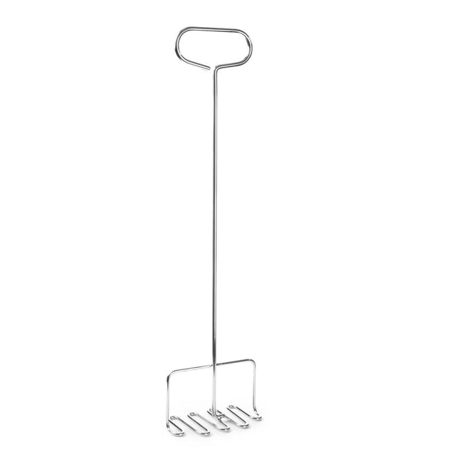 Hendi pureestamper RVS 180x770 mm – extra lange stamper voor ketels en kookpannen in de catering