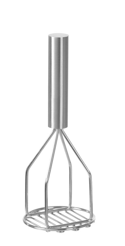 Hendi pureestamper RVS 300 mm – compacte stamper voor puree en groenten in restaurantkeuken