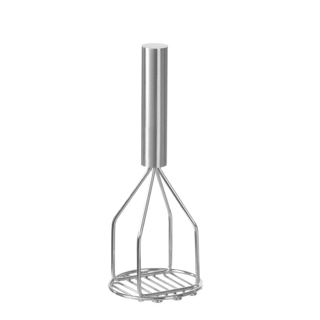 Hendi pureestamper RVS 300 mm – compacte stamper voor puree en groenten in restaurantkeuken