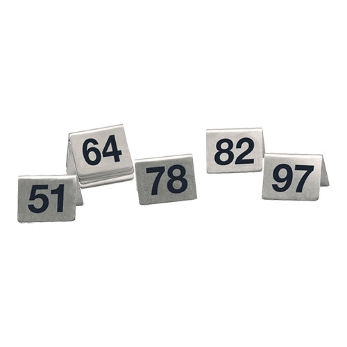 Tafelnummer Set 51-100 RVS – EMGA