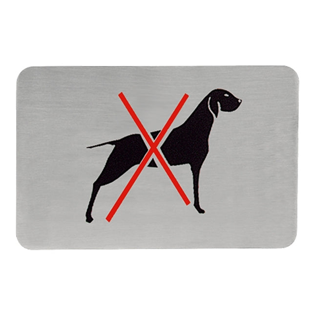 Tekstplaatje Honden Verboden – EMGA