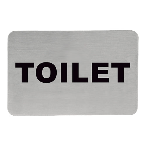 Tekstplaatje Toilet – EMGA