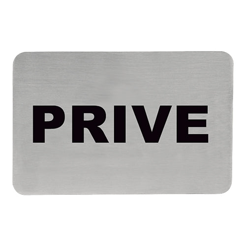 Tekstplaatje Prive – EMGA